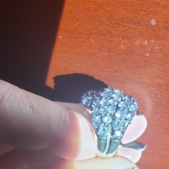 Tanzanite ring size 7 - Picture 4 of 9